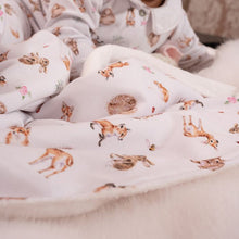 Load image into Gallery viewer, Wrendale Little Forest Baby Blanket