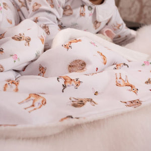 Wrendale Little Forest Baby Blanket