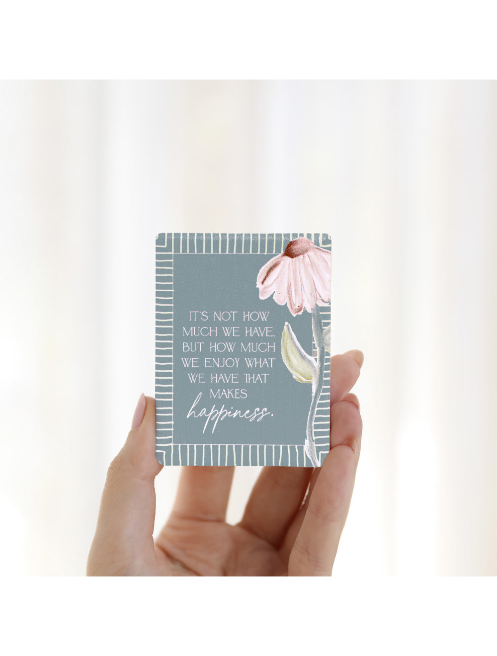 Love Vera Happiness Ceramic Magnet