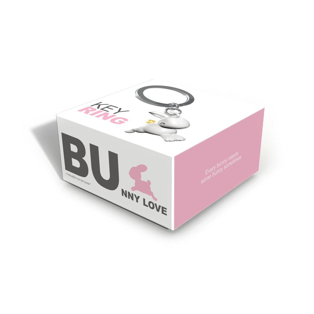 Flying Bunny Keychain