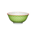 MK Bowl 15.5cm Geometric Lime