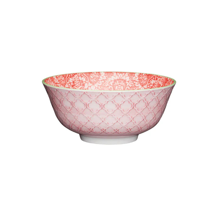 MK Bowl 15.5cm Red Damask
