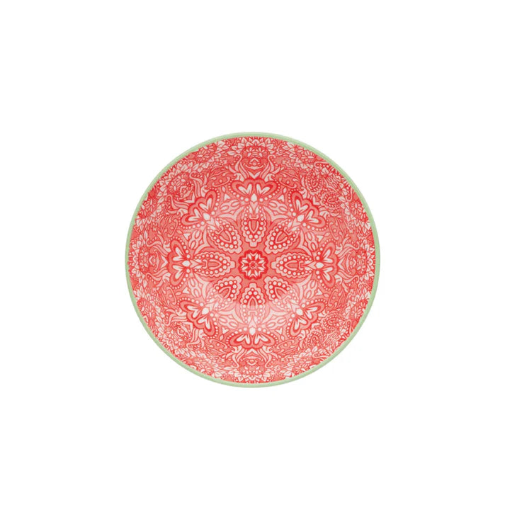 MK Bowl 15.5cm Red Damask