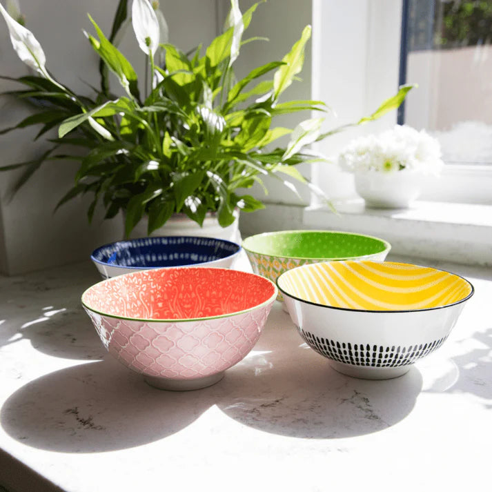 MK Bowl 15.5cm Red Damask