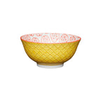 MK Bowl 15.5cm Yellow Floral