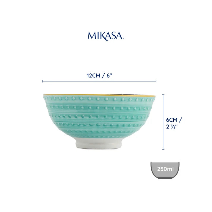 MK Indigo Chevron Nibble 12cm