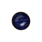 MK Indigo Chevron Nibble 12cm