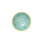 MK Yellow and Blue Geo Nibble 12cm