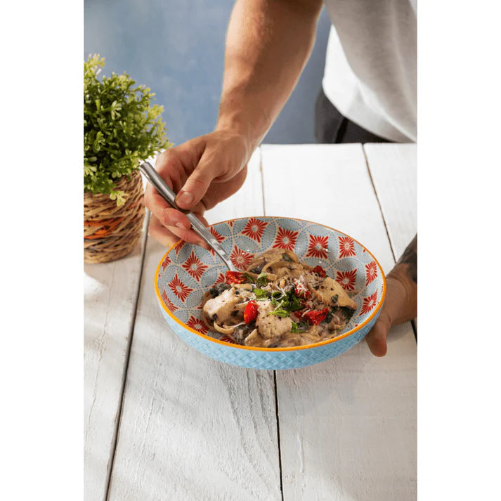 MK Coupe Bowl 21cm Blue Mosaic