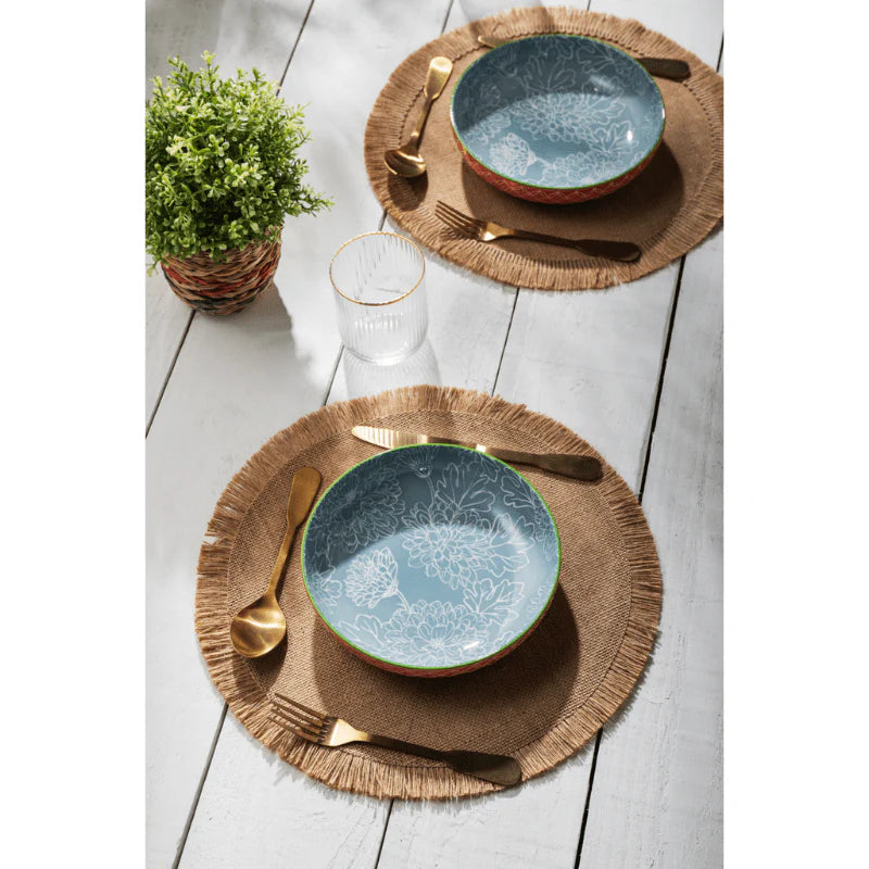 MK Coupe Bowl 21cm Grey Floral