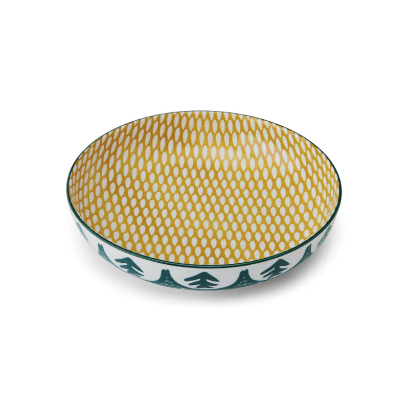 MK Coupe Bowl 21cm Green Leaf