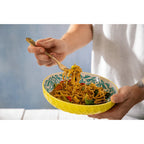 MK Coupe Bowl 21cm Yellow Blue