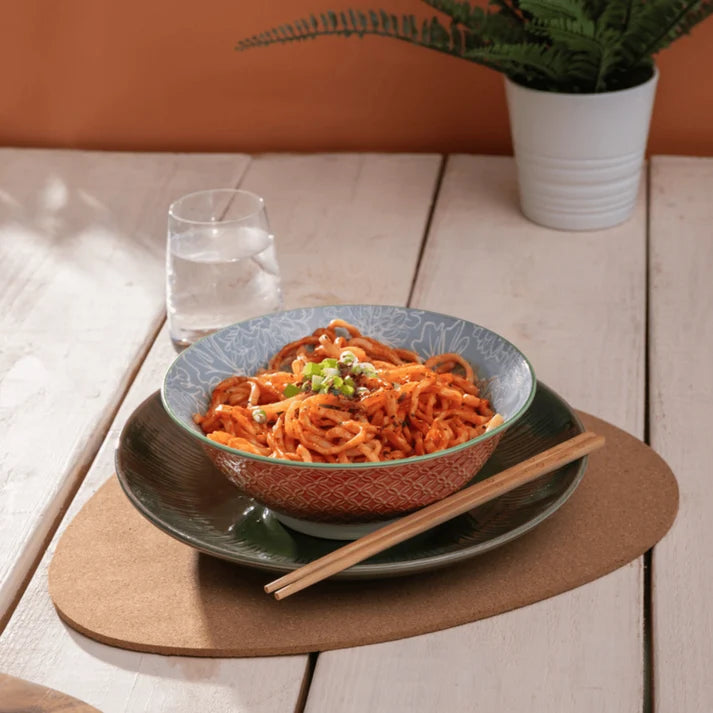 MK Floral Ramen Bowl 21cm