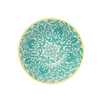 MK Yellow and Geometric Ramen Bowl 21cm