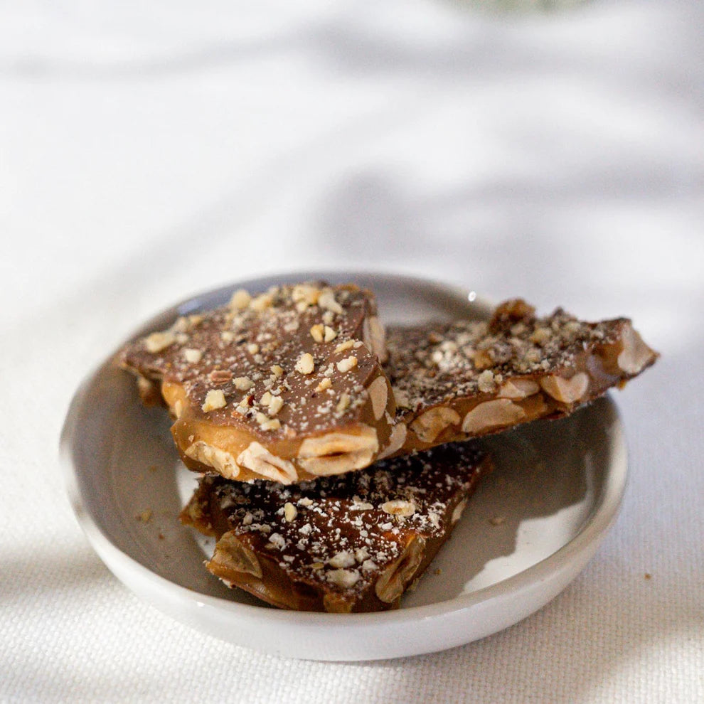 Milk Chocolate & Hazelnut Toffee 200gm Jar