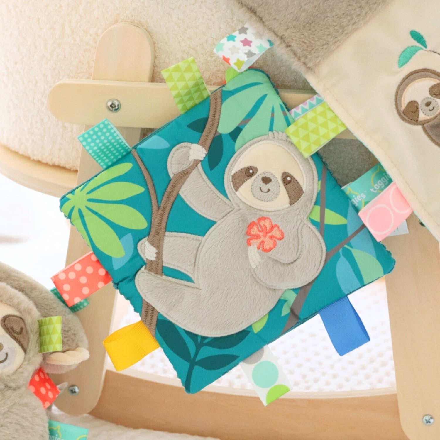 Taggies Molasses Sloth Crinkle