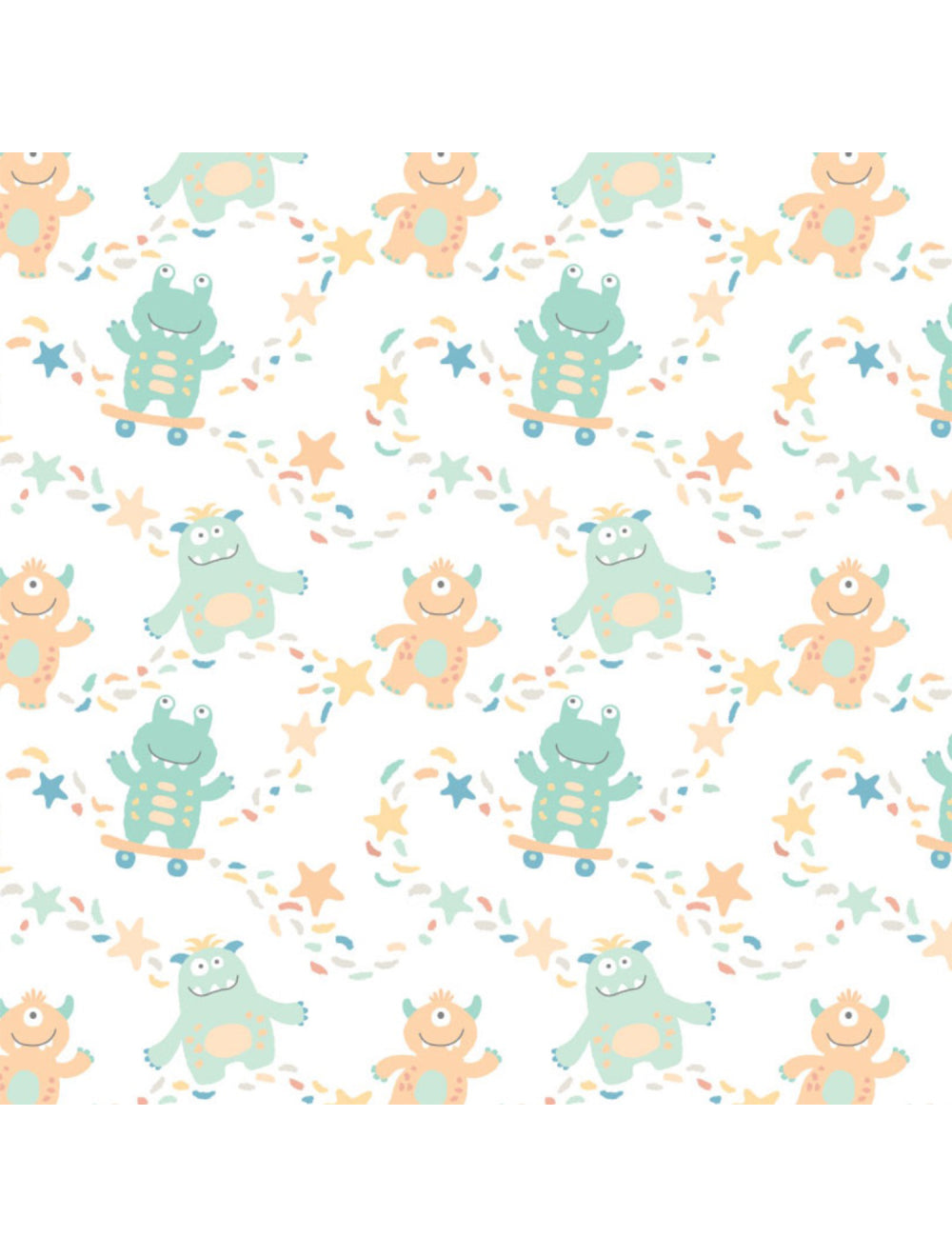 Mookie Monster Activity Blank