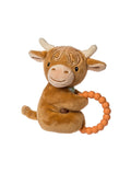 Hetty Highland Cow Teether Rattle