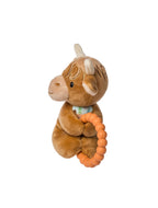 Hetty Highland Cow Teether Rattle
