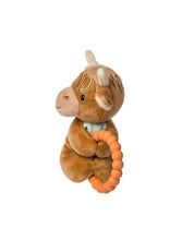 Load image into Gallery viewer, Hetty Highland Cow Teether Rattle