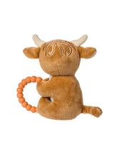 Load image into Gallery viewer, Hetty Highland Cow Teether Rattle