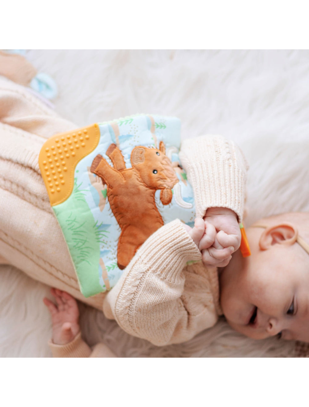 Hetty Highland Cow Crinkle Teether