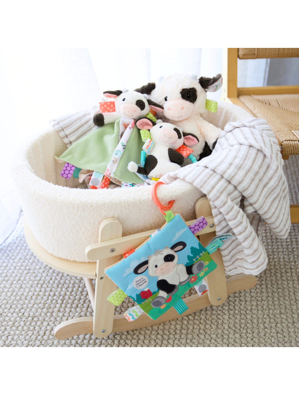 Taggies Buttercup Cow Teether