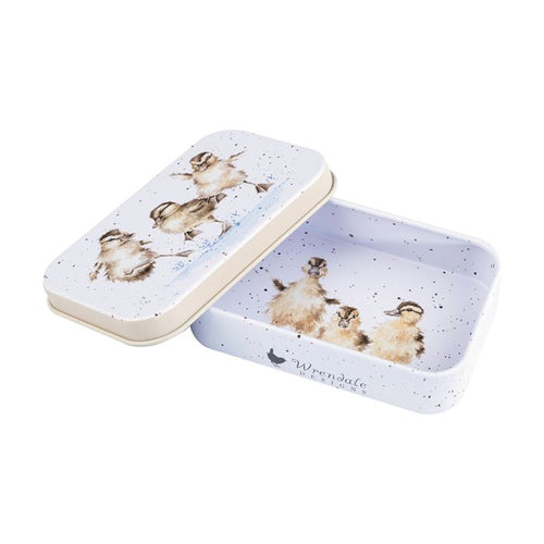 Keepsake Gift Tin Puddle Ducks