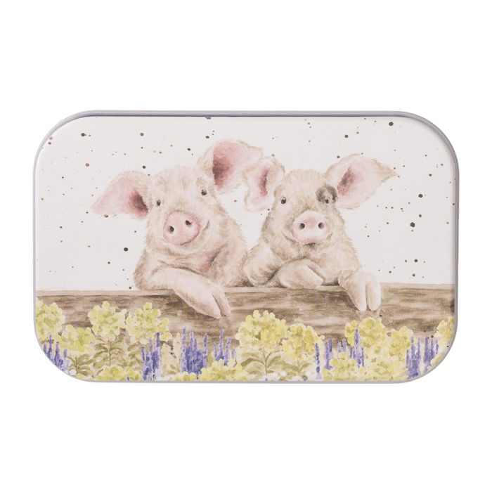 Wrendale Mini Tin Pig Nosy Neighbour