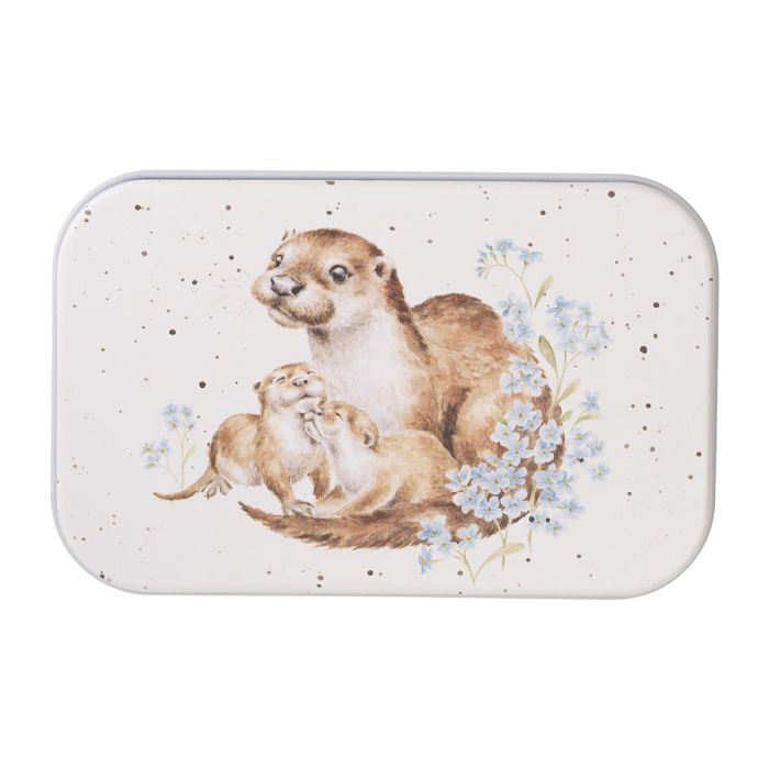 Wrendale Mini Tin Otter Otterly