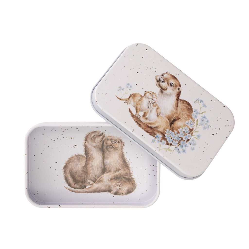 Wrendale Mini Tin Otter Otterly