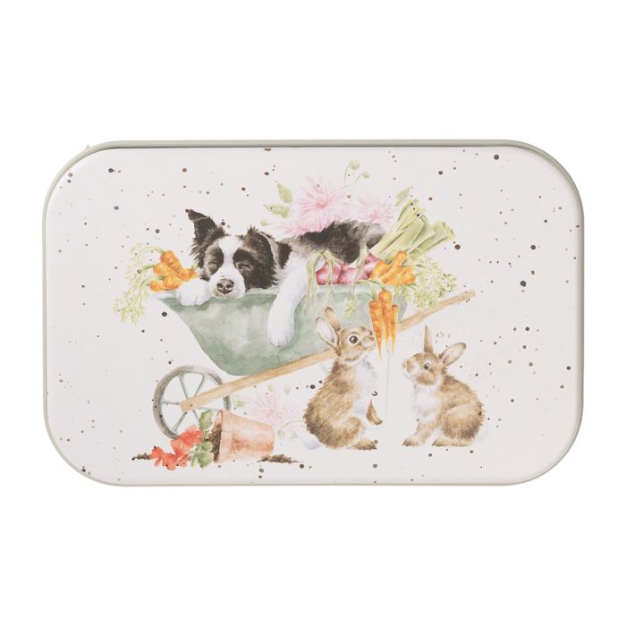 Wrendale Mini Tin Dog Sleeping