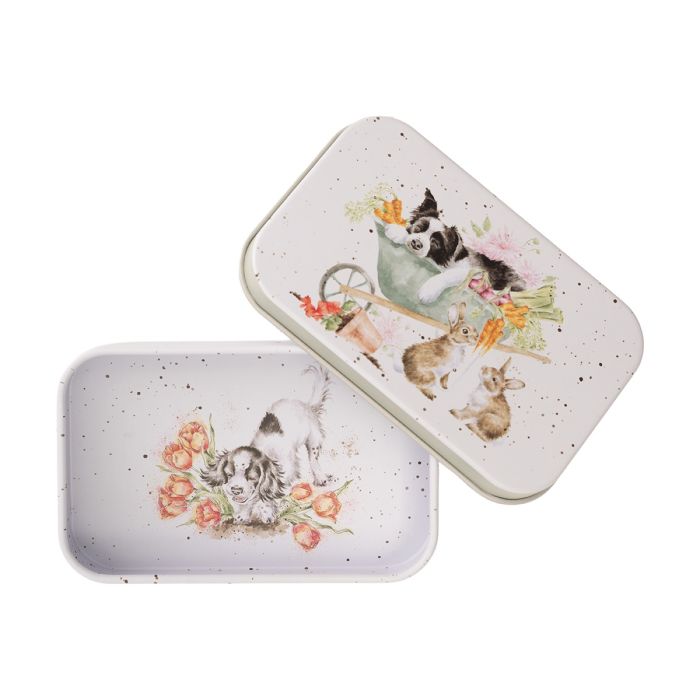 Wrendale Mini Tin Dog Sleeping
