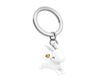 Flying Bunny Keychain