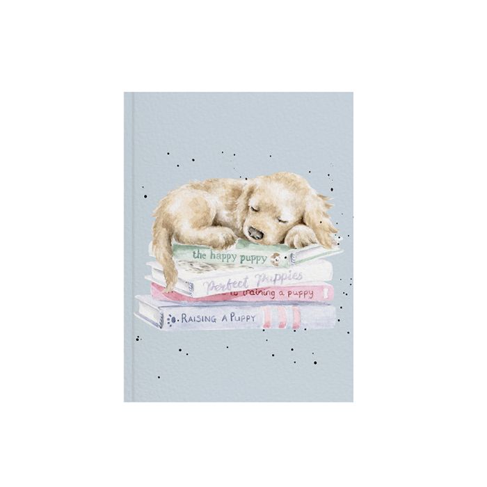 Wrendale A6 Notebook Pups Life