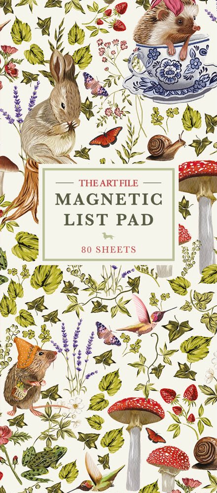 Woodlanders Magnetic List Pad