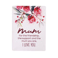 Native Blooms Mum Ceramic Magnet