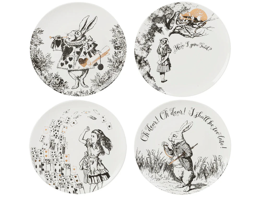V&A Alice Side Plate Set of 4