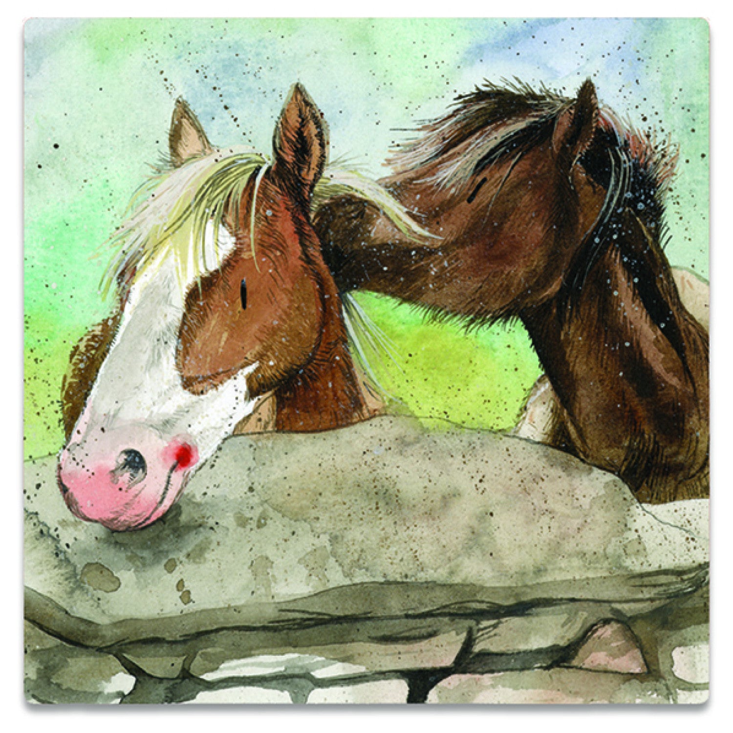 Over the Wall Fridge Magnet