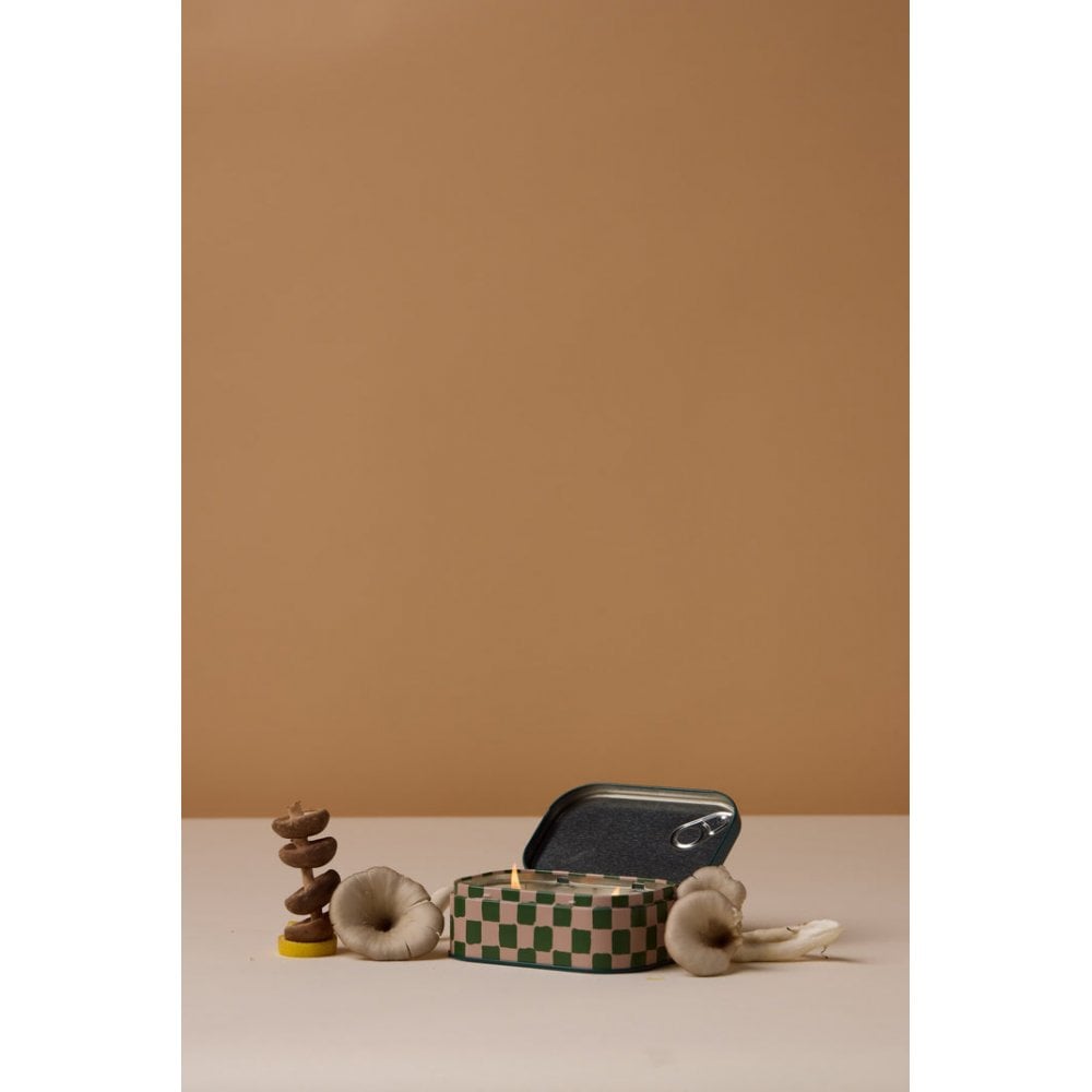 Wild Mushroom Bistro Tin Candle