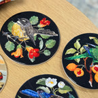 Coaster Pietra Dura Fantail