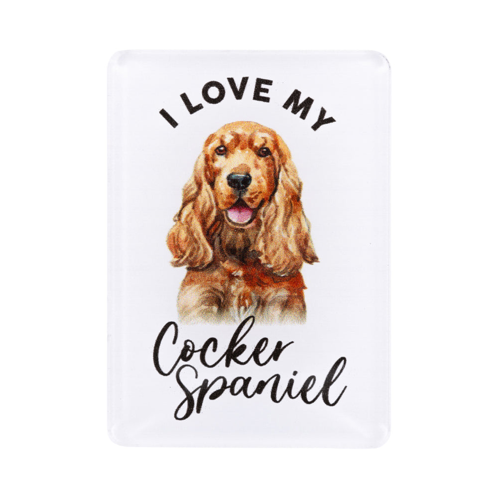 Cocker Spaniel Acrylic Magnet