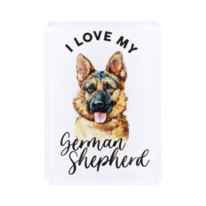 German Shepherd Acrylic Magnet