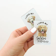 Load image into Gallery viewer, Golden Retriever Acrylic Magnet