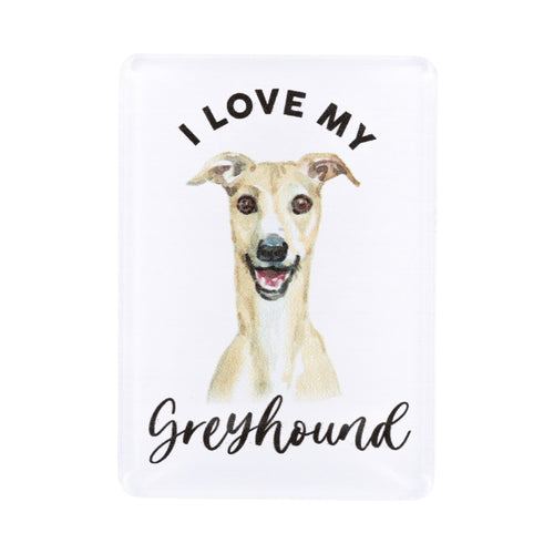 Greyhound Acrylic Magnet