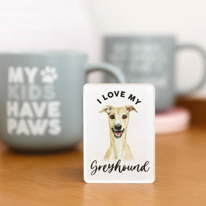 Greyhound Acrylic Magnet