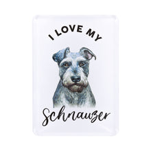 Load image into Gallery viewer, Schnauzer Acrylic Magnet