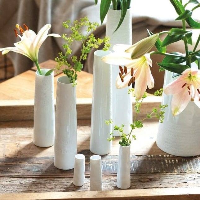 Poetry Small Porcelain Vase