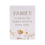 Rustic Meadow Family Ceramic Magnet