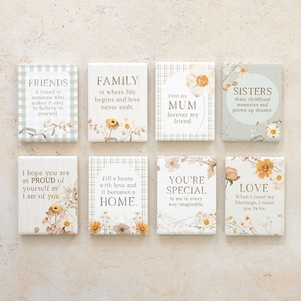 Rustic Meadow Sisters Magnet